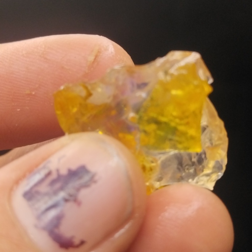 Raw Clear and orange Water opla Ethiopia